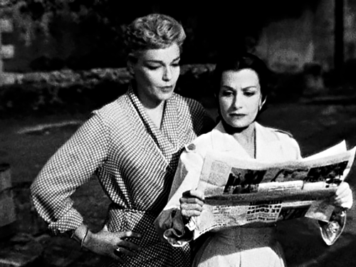 Véra Clouzot &amp; Simone Signoret in diabolique (1955)