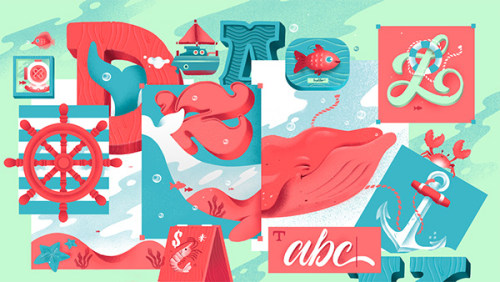 XXX betype:  Adobe Cover Illustrations by  Alan photo