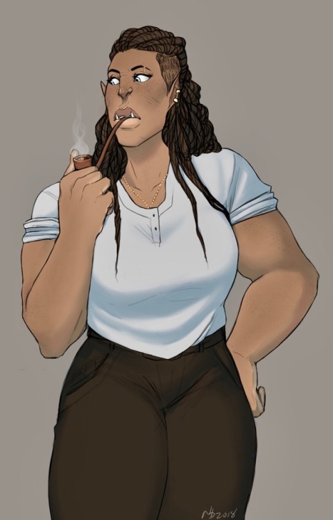 You don’t get raised by a dwarf and not pick up a tiny bit of their smoking habit. Tso doesn’t smoke