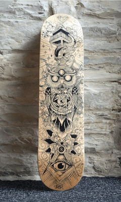 thedailyboard:  Skateboard decks made by Red Central (PART 2) The Daily Board:  follow  |  facebook  |  pinterest  |  twitter  |  submit