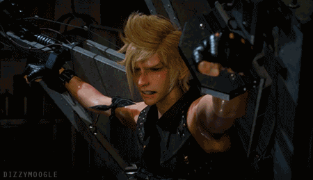 dizzymoogle: Prompto’s Solitude I know I just posted the video but I still had to gif this… 