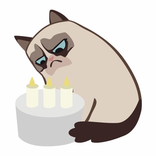 realgrumpycat:  Happy 7th Birthday Grumpy Cat!