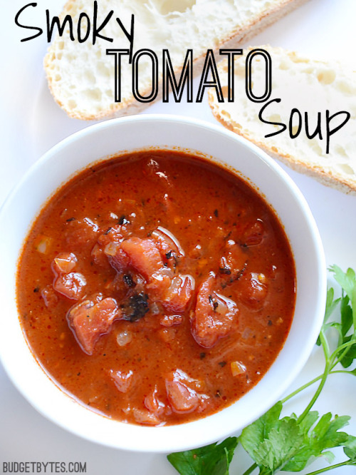 Porn Pics guardians-of-the-food:  Smoky Tomato Soup