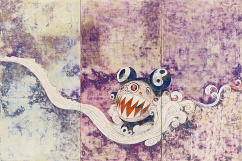 moma-paintings: 727, Takashi Murakami, 1996, MoMA: Painting and SculptureGift of David TeigerSize: 9