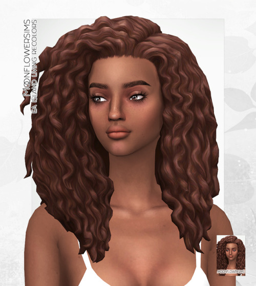 EA Island living LongTightCurls Hair GENERAL INFO:65 colorsTexture by EA, color actions by meNot all