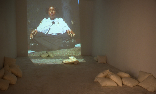 ortut:  Yoshua Okon - Parking Lotus, installation view, 2001
