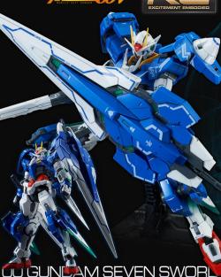 gunjap:  P-Bandai RG 1/144 00 GUNDAM SEVEN