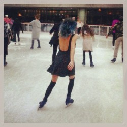Achievement unlocked: Ice skate at Rockefeller