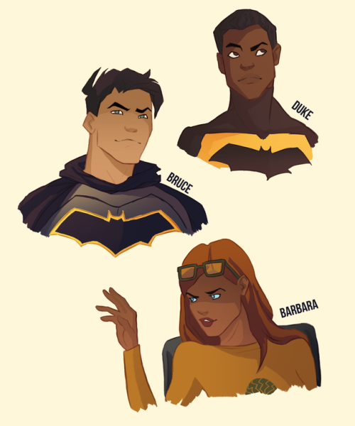 mmk231: ninalinovna: batfam (unmasked) Yeah sure let’s just make everyone that’s cannon 