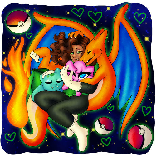 cassiferlynnart: its that time of the year again, jessica cruz and her pokemon (2020) (2019) (2