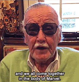 Porn Pics londoncallingsigh:A message from Stan Lee  (October