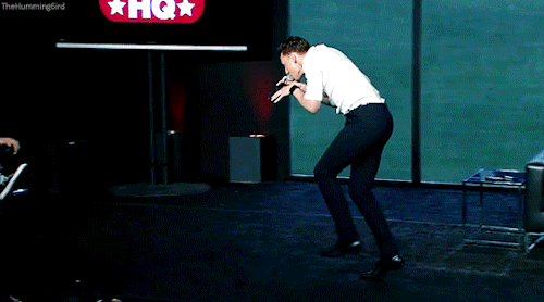 Classic Hiddles Moments: Velociraptor Hiddles at Nerd HQ 2013