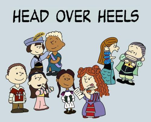 sunshineraccoon:Day 15: Head Over Heels in the style of Peanuts