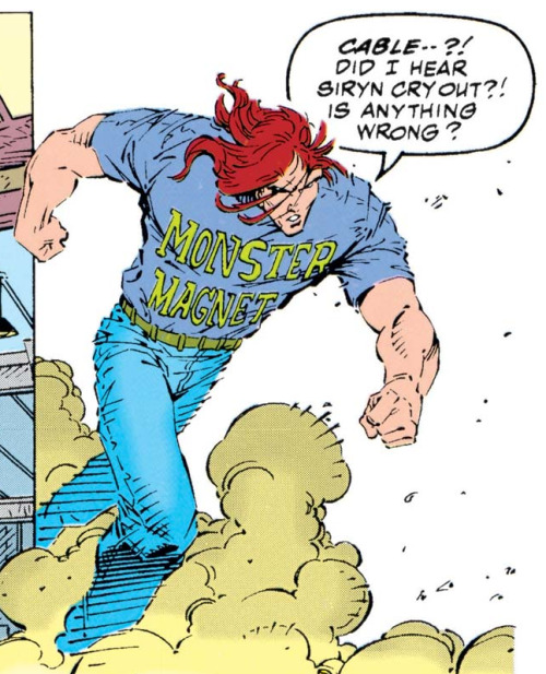 lesbianjubilee:everyone look at this picture of rictor from cable (1993) #7 