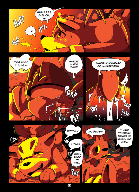  [Comic] Playing With Fire: pt II - All Pages (text post) 
