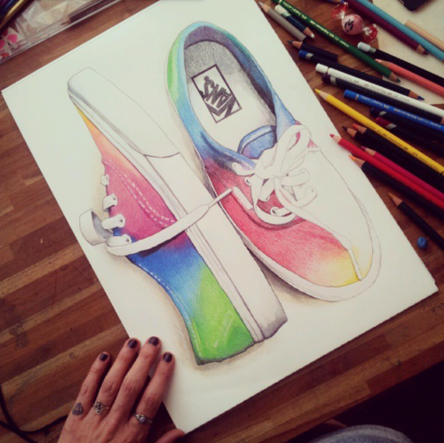 vansgirls: Your weekly art fix by Hannah Catherine.