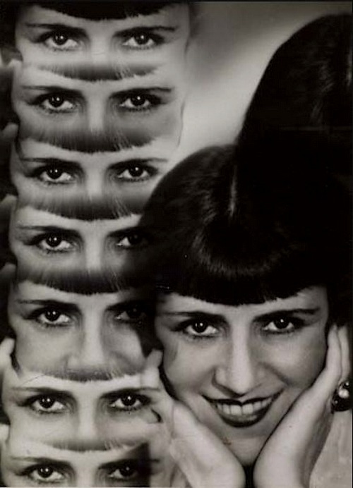 altobagoo: mapetitemelancolie: Jaroslav Rossler - Untitled (Multiple Exposure of a Woman), 1932 Vint