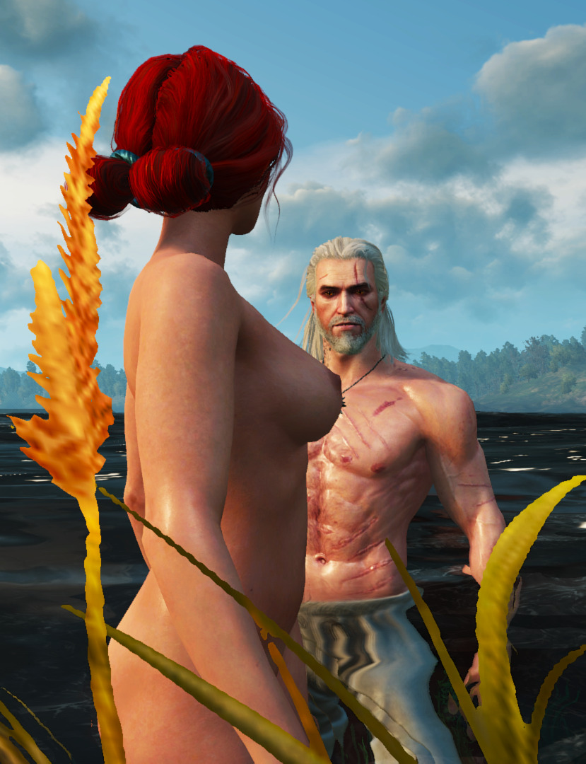 xpsfm:  Went swimming with my girls….Yen freaked out because I checked out Triss