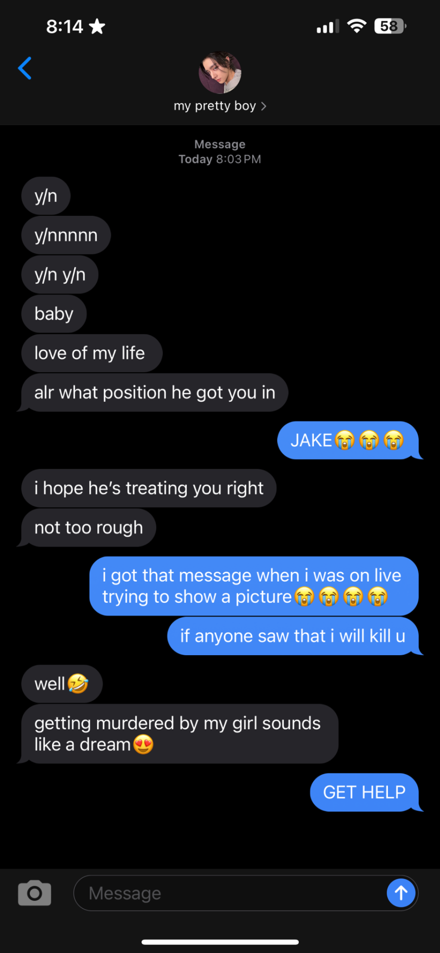 Sim Jaeyun X Idol!reader | Boyfriend Texts
