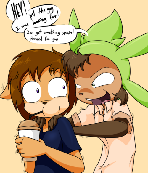 welp so far the plan is going well for the chespin… for my little guy Dennis though it doesnt