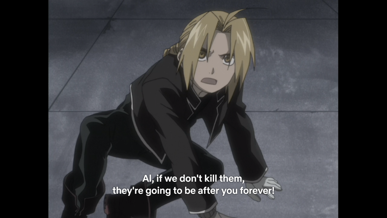 Checkmate — FMA 2003 Anime First Runthrough Thoughts So people