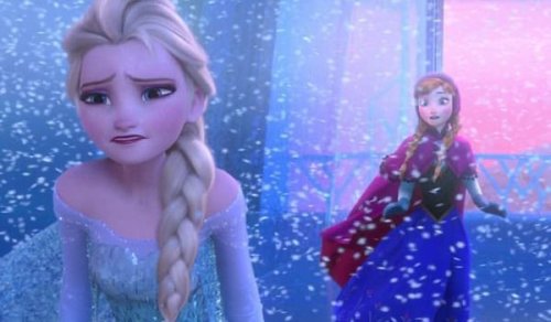 The snow in Frozen (2013) was not real snow. It was actually created on set.