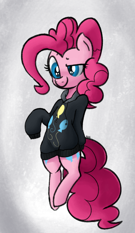 mangs-art:hoodie ponk for @username-required <3!