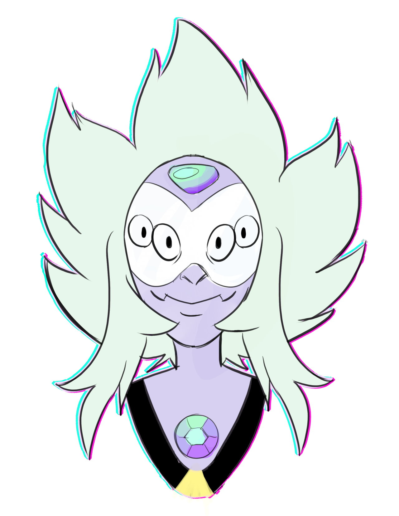 tu-ie:  wanted to go with something more…arachnid with this design. her weapon