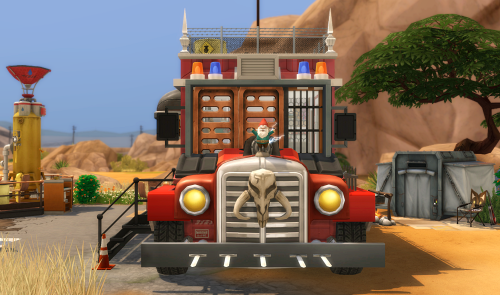 So I may have started working on a Post Simpocalyptic Food Truck the other day.  Still much to do, b