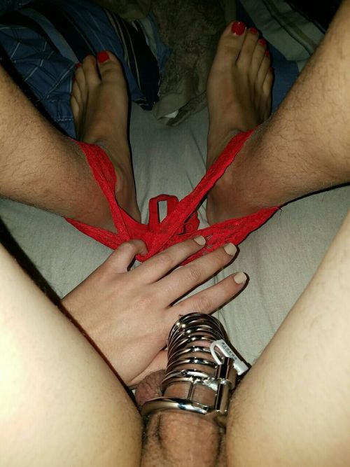 show-us-your-locked-cock: Property of mistress Iris