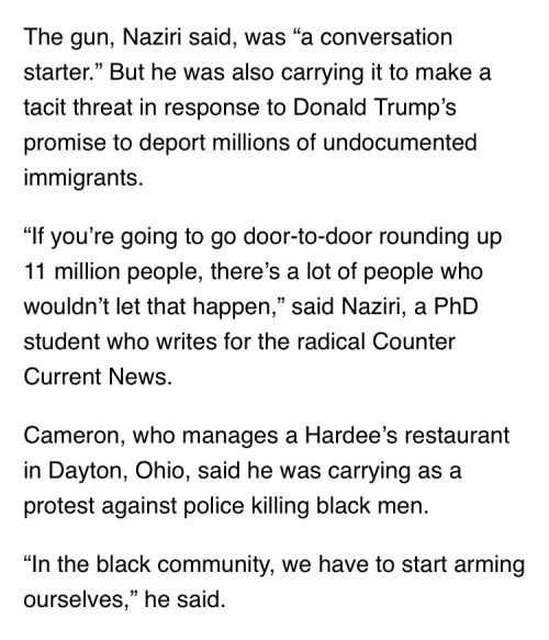 Day 2 of the RNC: Two Men Carried AR-15 Style Rifles As A “Conversation Starter”