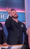 swanwithwifi:  So I was watching the Avengers cast play Family Feud, as any good fan would, and near the end I noticed a dramatic change in Chris Evan’s facial expressions. He lost the game, and here are some pictures from the end:So he’s happy, hugging