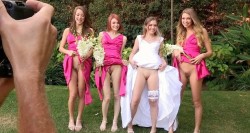 contexxxt:  At the end of the bridal party