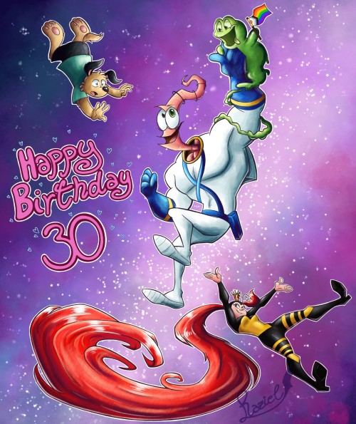 Happy Birthday To Earthworm Jim