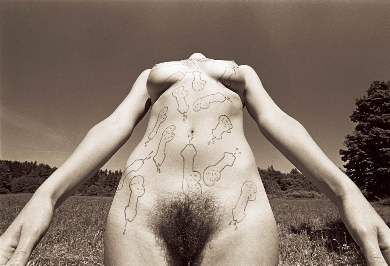 vivipiuomeno:  Nude with Squirting Penis Drawings, Rochester, New York, 1969 by Les