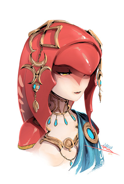 vashito:  ミファー  Mipha /patreon &lt;3