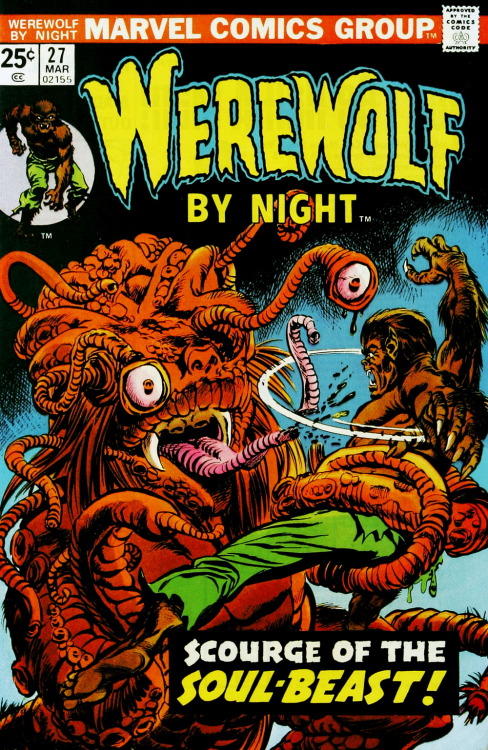  Werewolf By Night (No.9, 1973)Cover Art by Gil Kane 