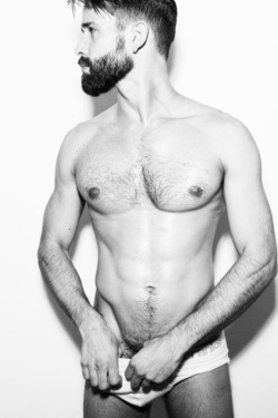 fur+speedo+beard+