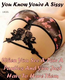 Sissykiss:  Especially If It Has Beautiful Lace, And It Shows Off Your Lovely Sissy