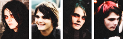 inkiero:  The many haircuts and colors of Gerard     