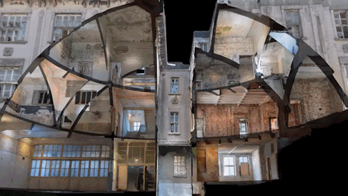 prostheticknowledge:
“ El OrfelinatoExperimental visualization from oddviz is a follow-up from their previous ‘Hotel‘, a 3D scanned reconstruction of an actual building exposed with creative cross-sections:
“Orphanages are dense and harmonious living...