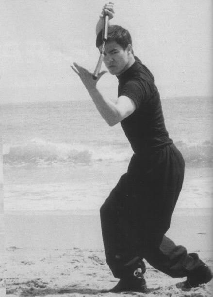 taichiclothinguniforms:                          Bruce Lee And His Nunchaku Jeet Kune Do founded by Bruce Lee through bold and rapid action is famous in the world. Nunchaku is the essence of Jeet Kune Do. His kill cudgel technical reaches