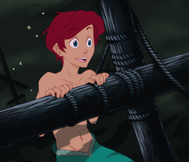 love-hard-love-forever:  deliciousmarsland:  thebig4rper:  Ariel really does have