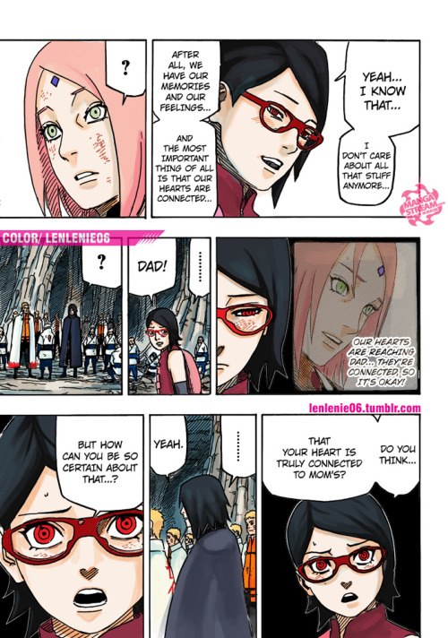 lenlenie06:  This took me a long time…but finally I’m on vacation!!!  here is … i love this chapter.. enjoy it..NARUTO GAIDEN 700+10 full chaptercolor by me (lenlenie) PART 2 hereif you see this color pages in other side, is not me..the source