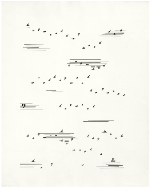 garadinervi:Mary Ellen Solt, Dogwood: Three movements (I), 1965