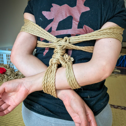 Today was a private lesson all the day. 今日はプライベートレッスンでした。 #緊縛 #縛り #kinbaku #shibari #ropeart #ropeb