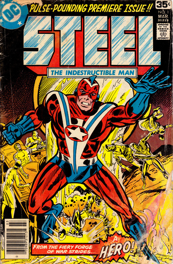 Steel #1 (DC Comics, 1978). Cover art by Don Heck.From a charity shop in Nottingham.