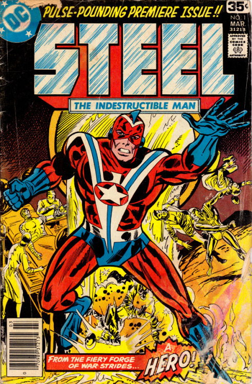 Sex Steel #1 (DC Comics, 1978). Cover art by pictures
