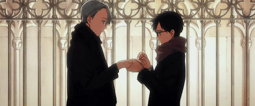 plisetskis:  Victor & Yuuri just got engaged!bonus  Yuri said its a gift and not for engagement but come on