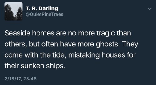 Porn Pics quietpinetrees:“Seaside homes are no more